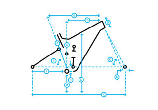 2022 Rift Zone 27.5 2 geometry diagram